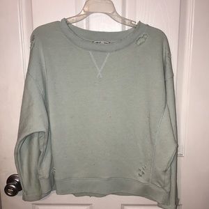 Mint green sweater